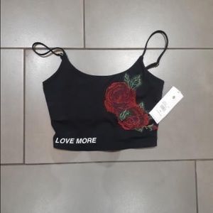 NWT Spiritual Gangster Crop Bra